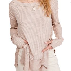 ***NWT FREE PEOPLE NORTH SHORE TUNIC SAND XS***